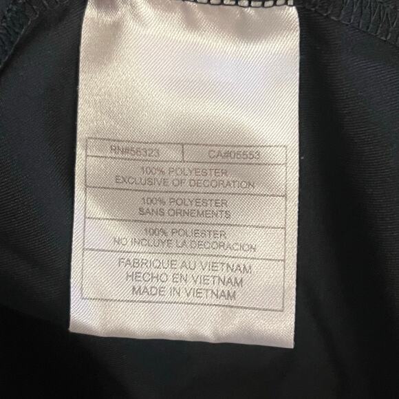 Nike Sportswear Full-Zip Jacket Black Size Large Vintage Windbreaker - Picture 7 of 7